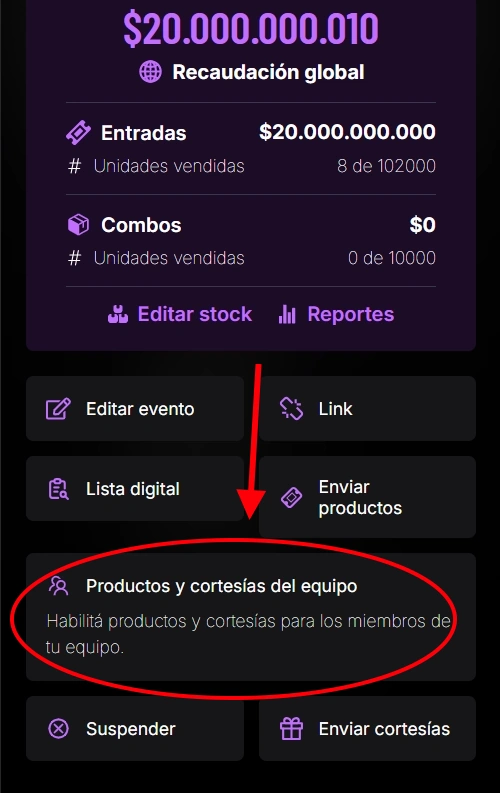 Manage Products Team